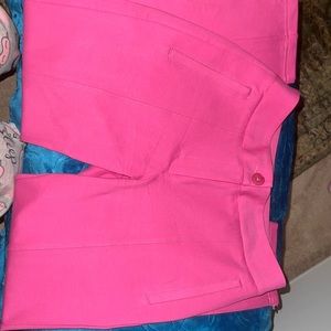 Betabrand Dress Pants Yoga Pants Barbe Pink